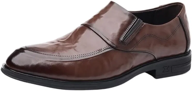 Лоферы мужские кожаные повседневные, Brown UOPYNE