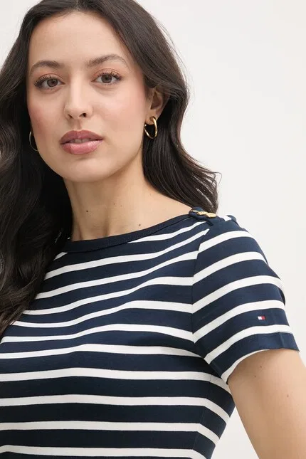 Футболка с коротким рукавом T-shirt Tommy Hilfiger, синий — фото 4