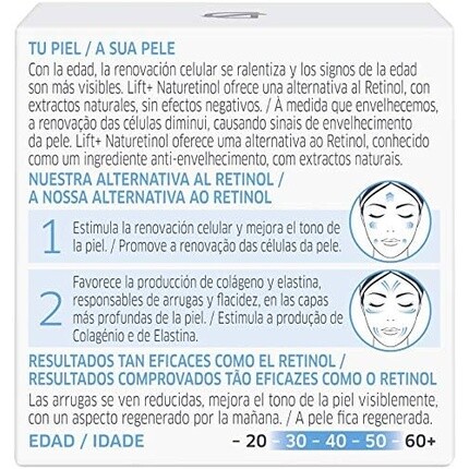 Крем для лица Diadermine — Lift+ Naturetinol многофункциональный ночной, 50 мл — фото 3
