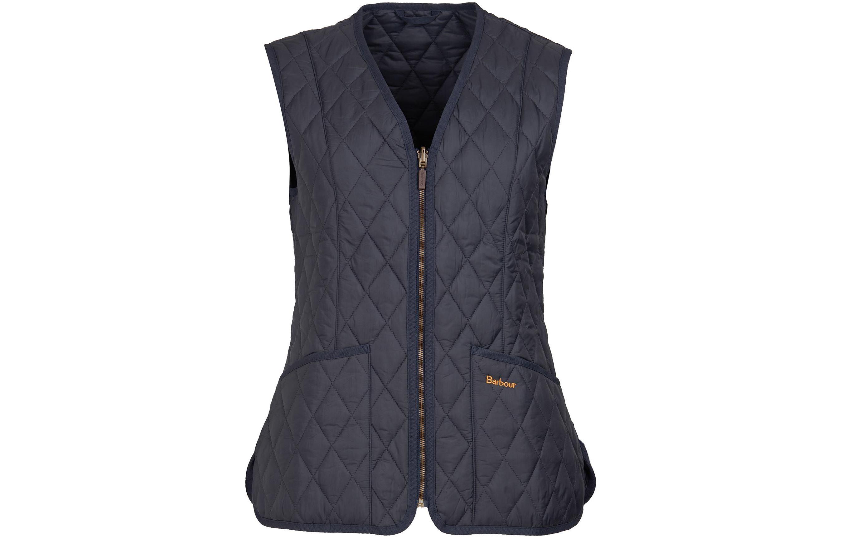 

Barbour Интерактивный жилет-подкладка Betty для женщин, серый