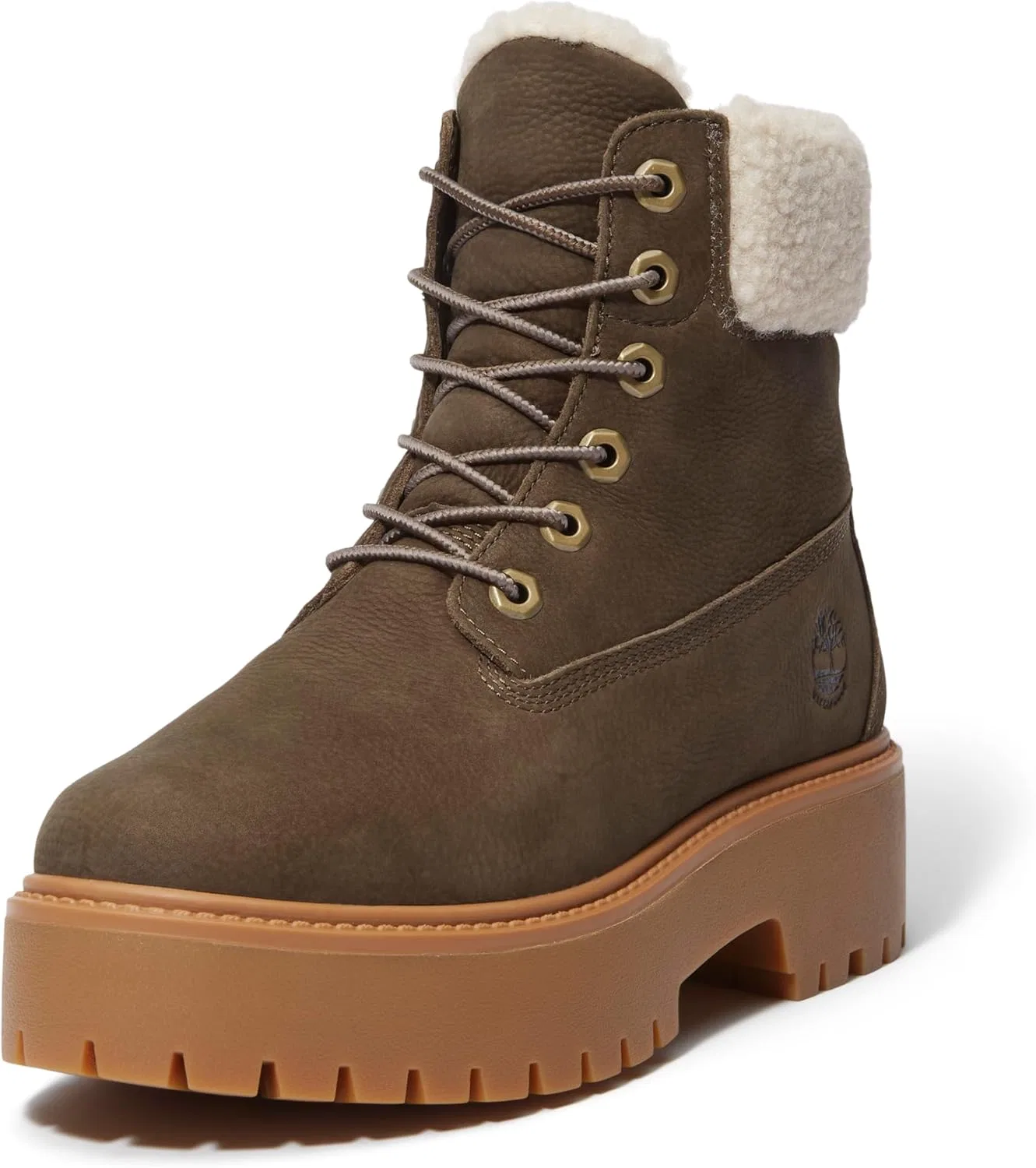 Ботинки Timberland Stone Street Mid Warm Waterproof TB0A2PU6754, Dark Brown Full Grai
