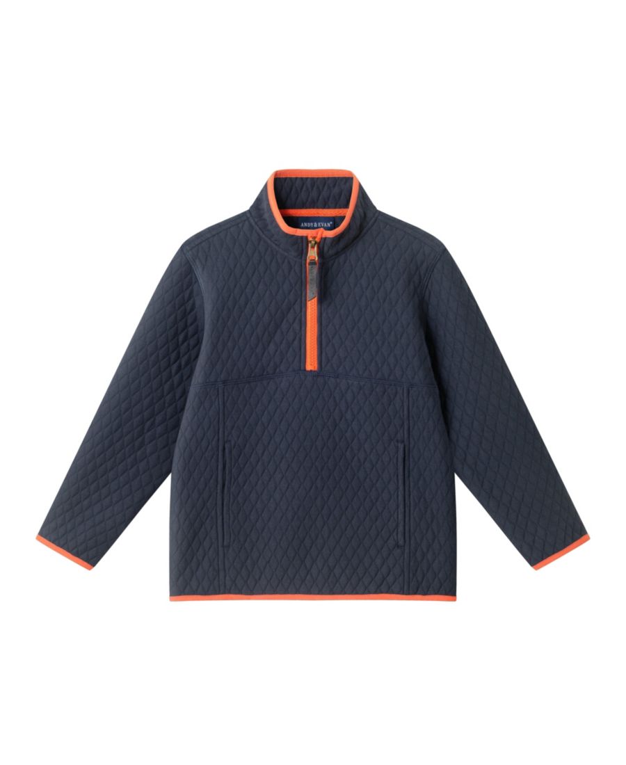 

Детская/подростковая стеганая футболка на молнии темно-синего цвета для мальчиков Andy & Evan, Navy, Синий, Детская/подростковая стеганая футболка на молнии темно-синего цвета для мальчиков Andy & Evan, Navy