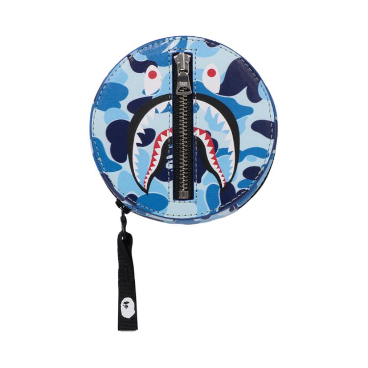 

A BATHING APE Кошелёк для монет унисекс синий/зелёный/розовый, Blue