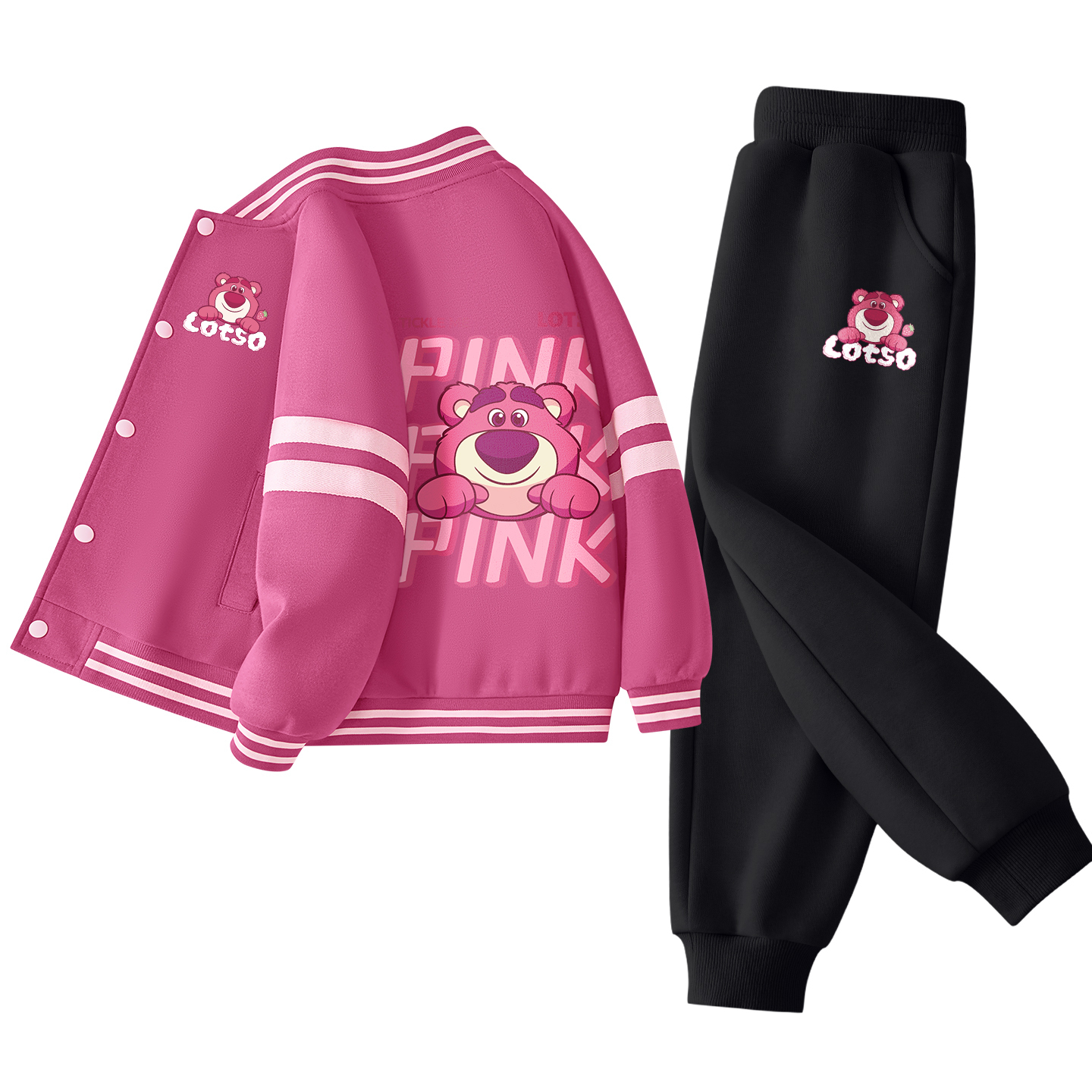 

Детская повседневная спортивная одежда Disney, черный