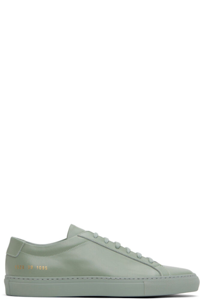 

Зеленые оригинальные низкие кроссовки Achilles Common Projects