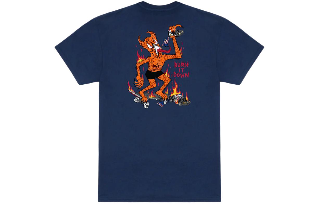 

Футболка X Neckface унисекс синяя Thrasher