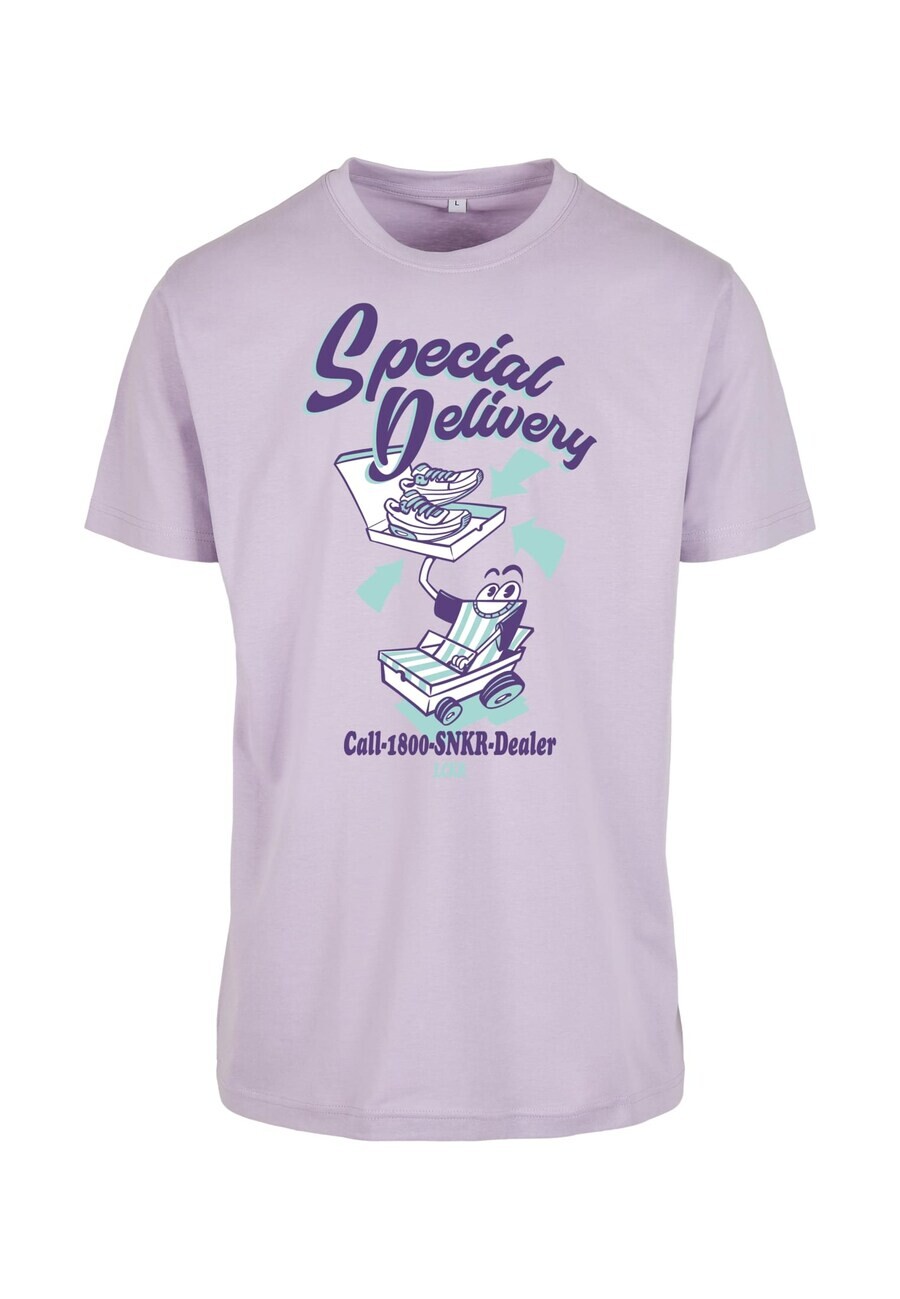 

Футболка Mt Men SPECIAL DELIVERY, цвет Lavender/Dark Purple