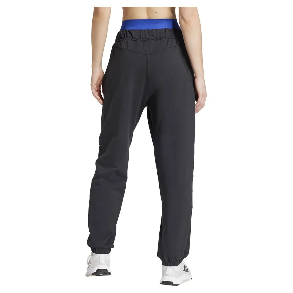 Джоггеры adidas Power Loose Fit French Terry, черный — фото 2
