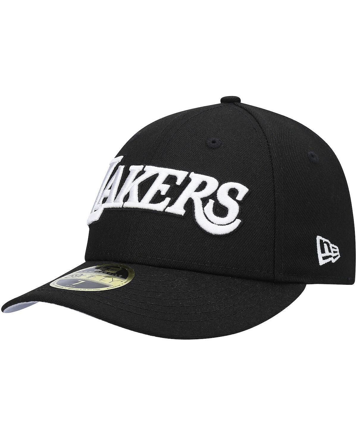 

Мужская черная приталенная кепка с логотипом команды Los Angeles Lakers 59FIFTY 59FIFTY New Era