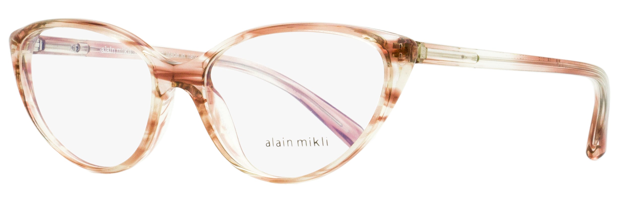 

Женские очки-кошачий глаз Alain Mikli A03081 003 Brush Pink 55 мм