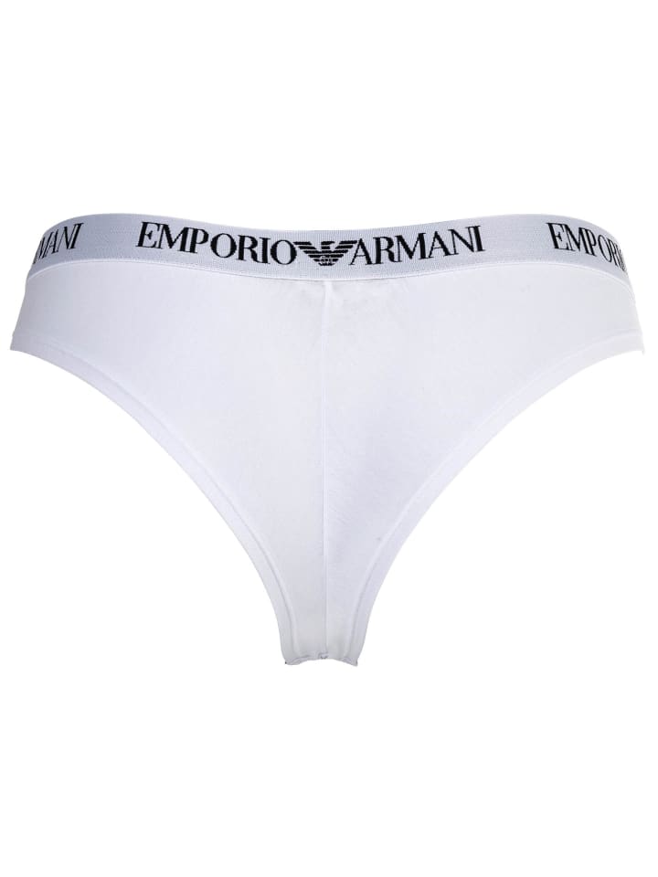 Emporio Armani Трусы, 2 штуки в упаковке, белого цвета — фото 3