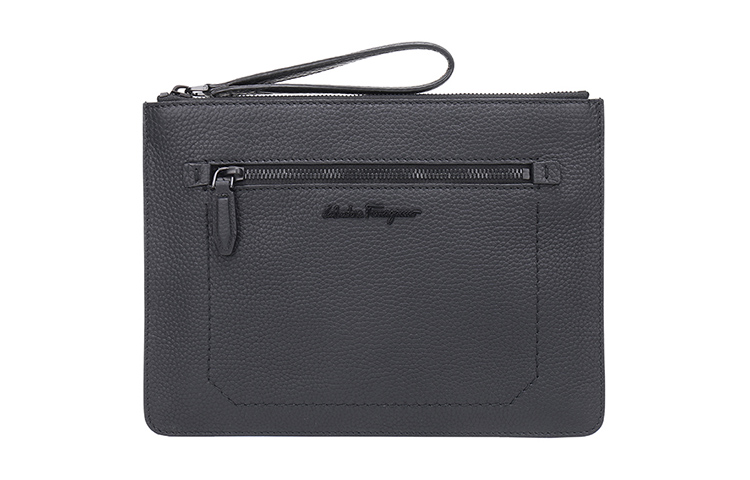 

Клатч FERRAGAMO из коровьей кожи, черный, мужской, стандартный