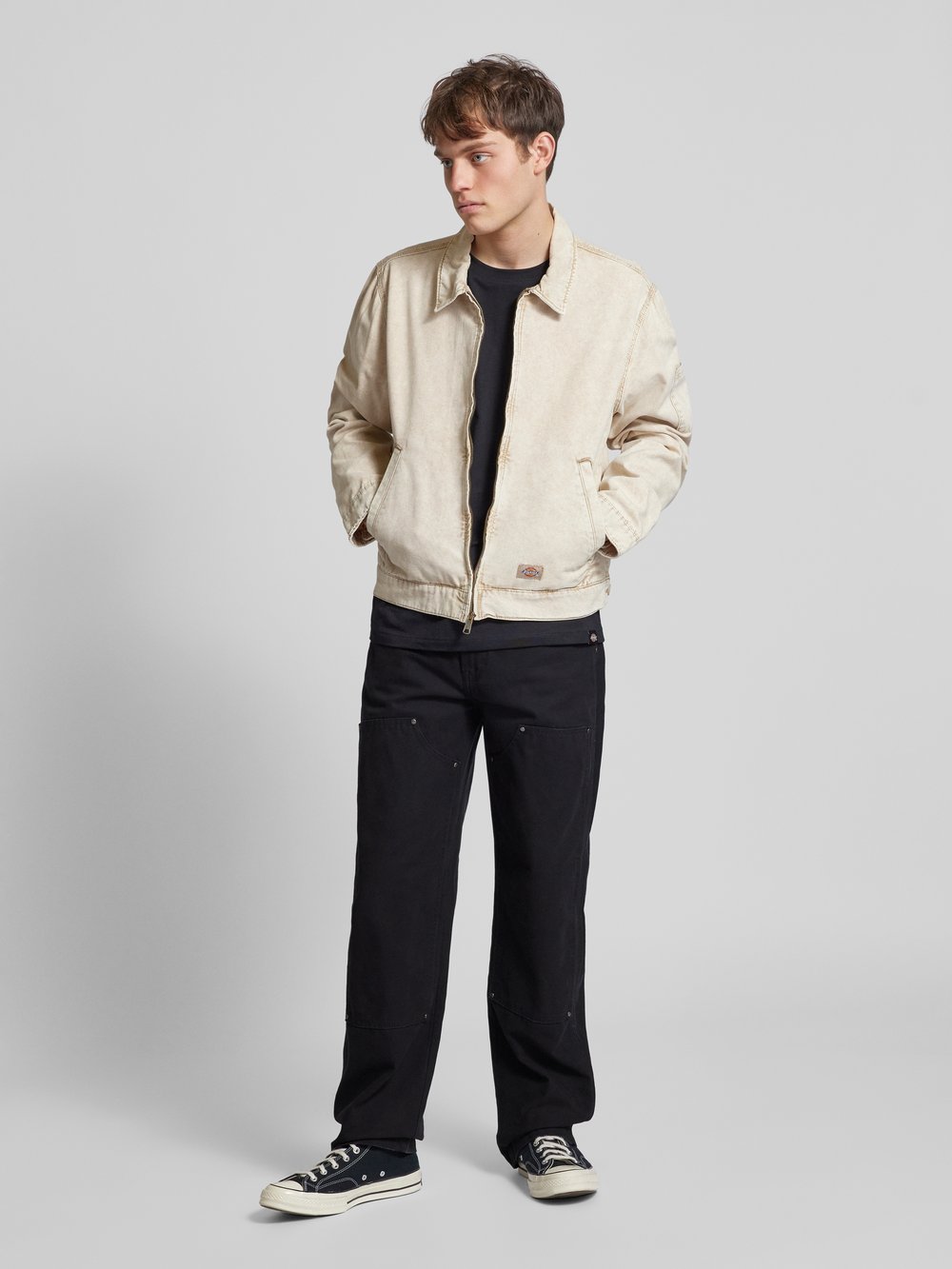 

Брюки прямого кроя с 5 карманами, модель «УТКА» Dickies, черный