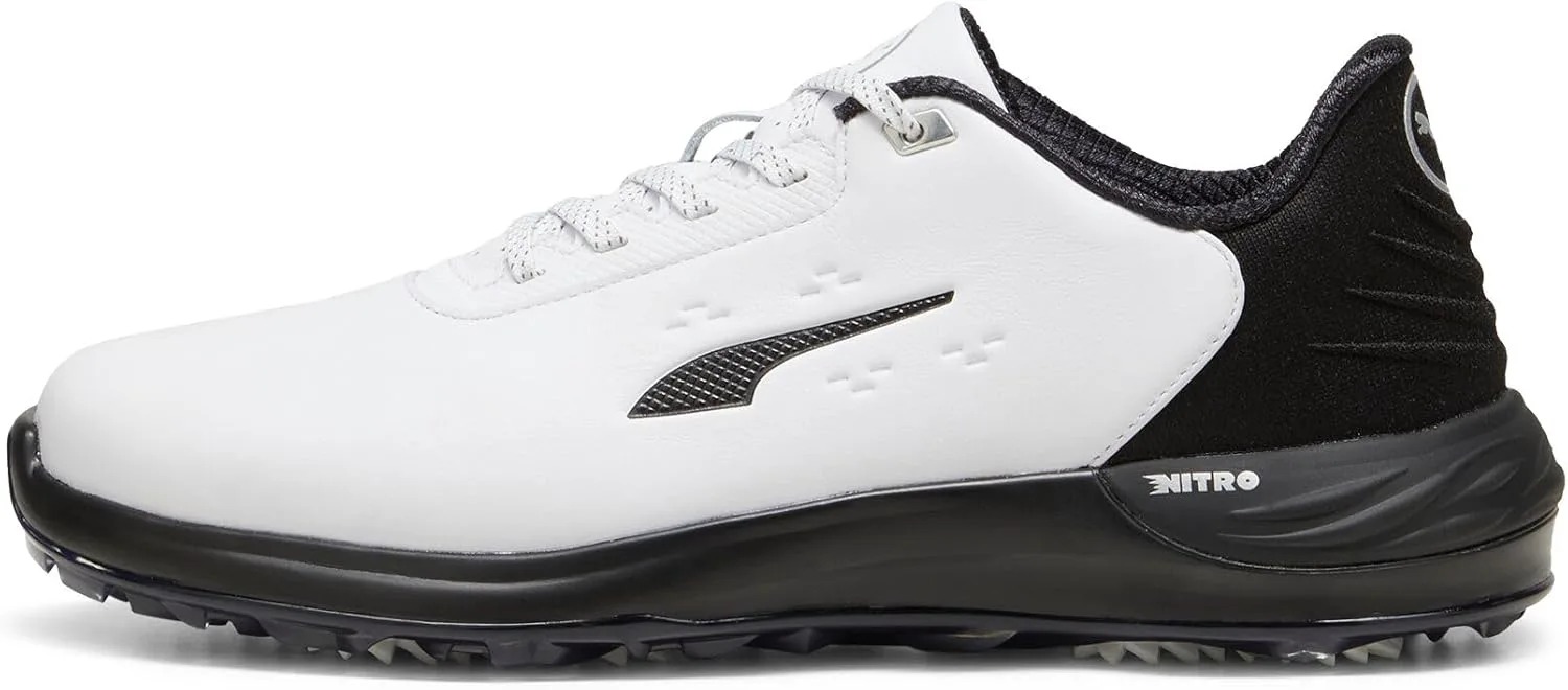 

Мужские кроссовки для гольфа PUMA Phantomcat Nitro - белые, черно-белый