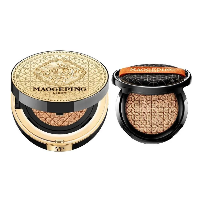 MAOGEPING Тональная основа Perfect Skin Liquid Foundation Air Cushions Matte Complexion Long Lasting #901 12g, #901 12g+#901 Replacement Core 12g