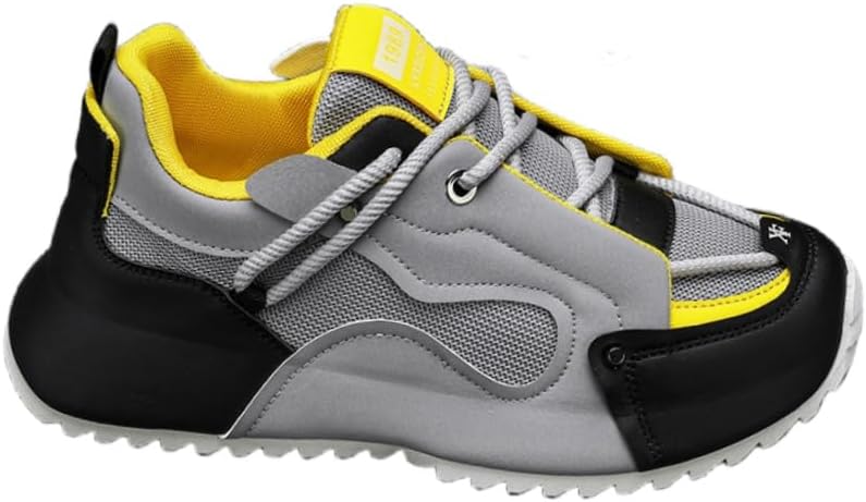 

Мужские модные кроссовки Clolinde, повседневные беговые обувь, серый