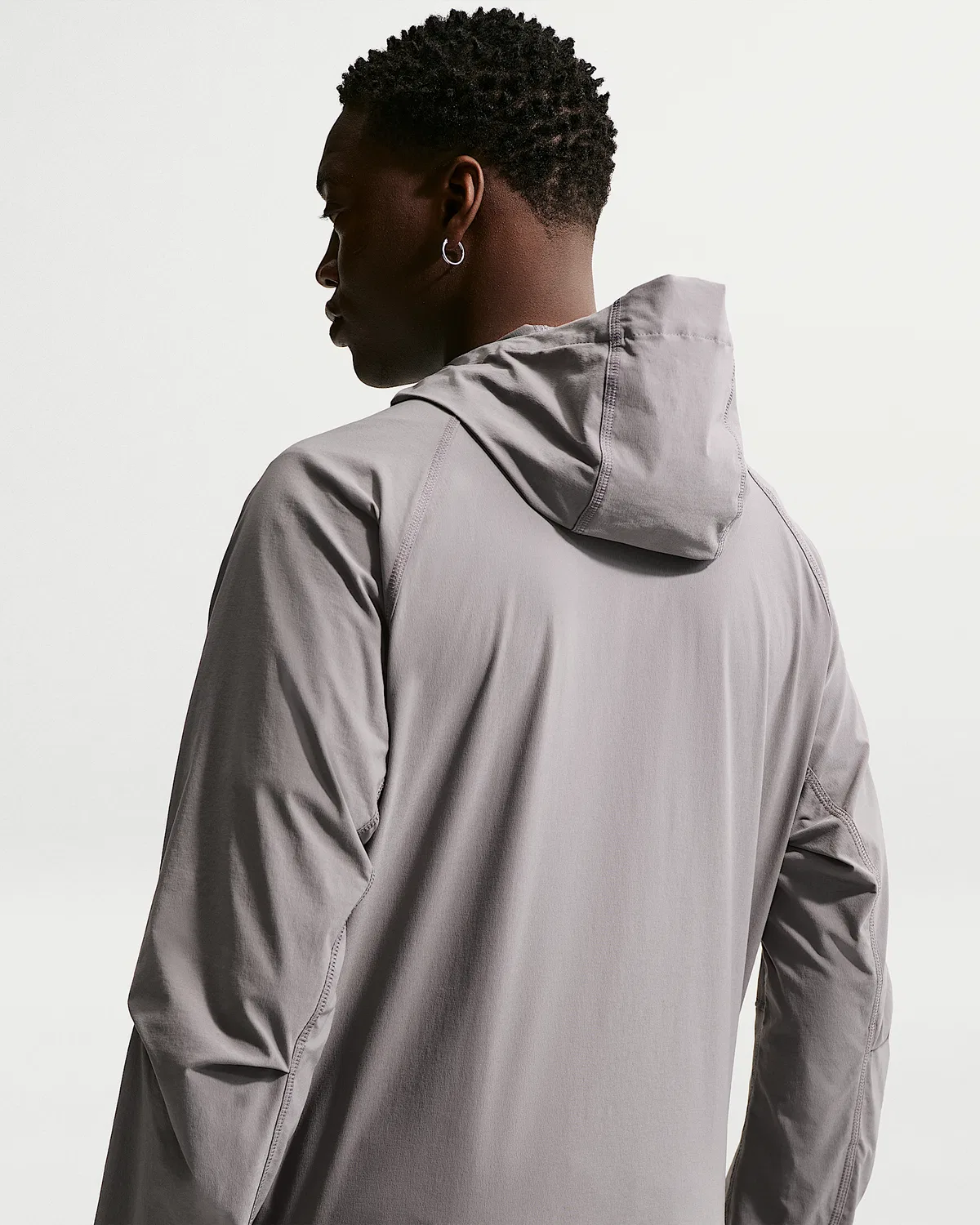 Мужская куртка Windrunner Dri-FIT Woven Full-Zip Nike Tech, Pencil Point/Pencil Point/Blue Crystal — фото 2