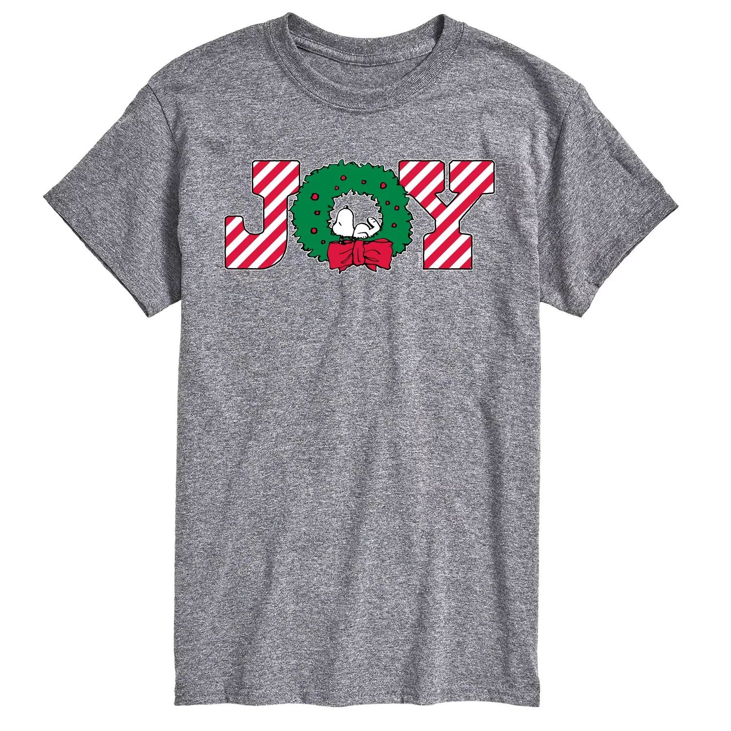 

Мужская футболка Peanuts Joy Wreath Licensed Character
