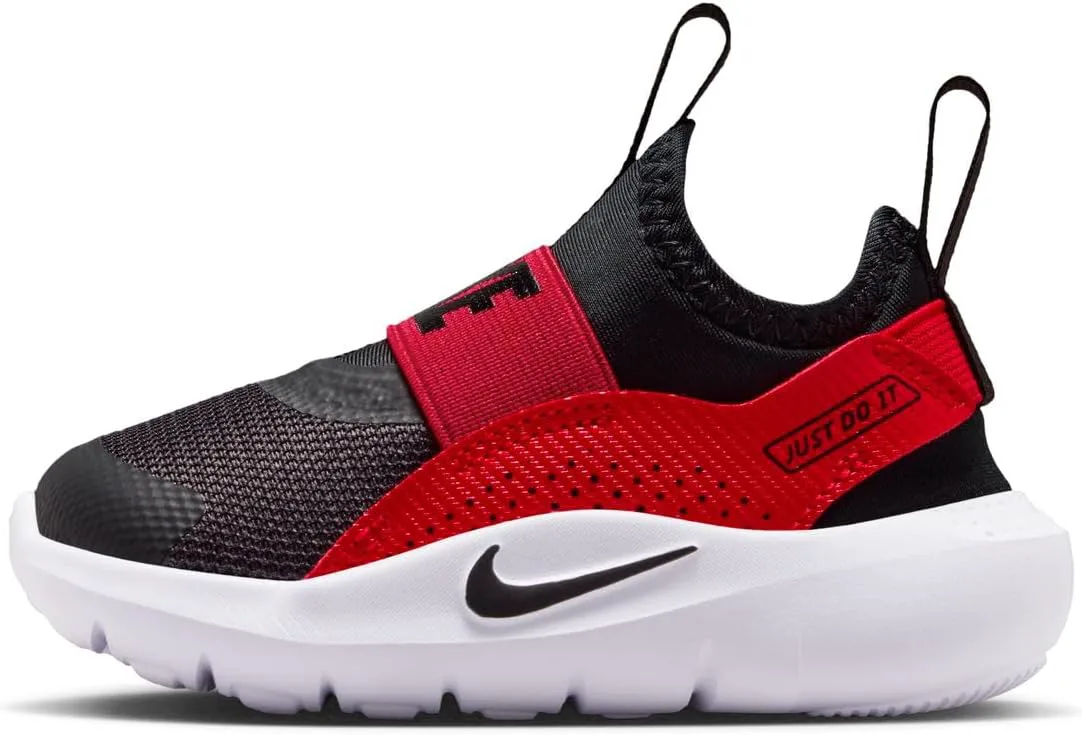 Детские беговые кроссовки Nike Flex Runner 4 (унисекс), красный/черный/белый