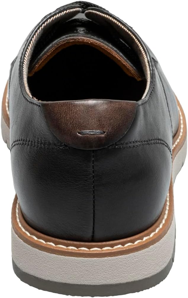 Мужские оксфорды Florsheim Viso с гладким носком, черный — фото 3
