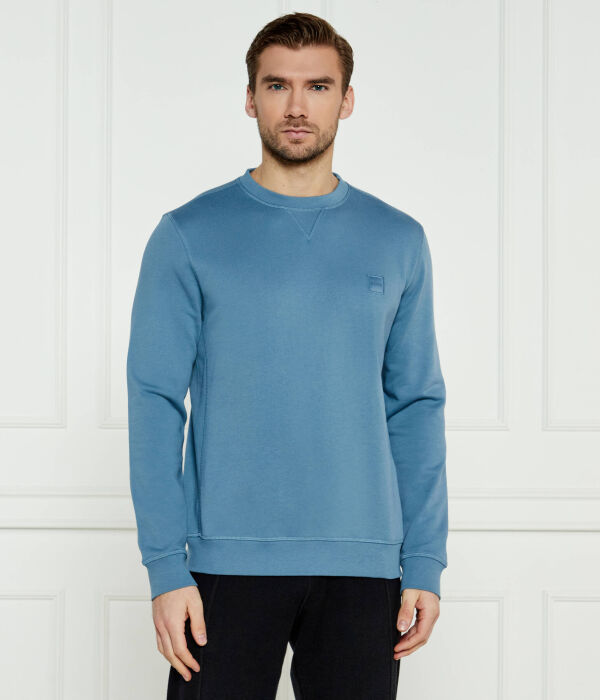 

Свитер вестстарт Regular fit Boss Orange, синий