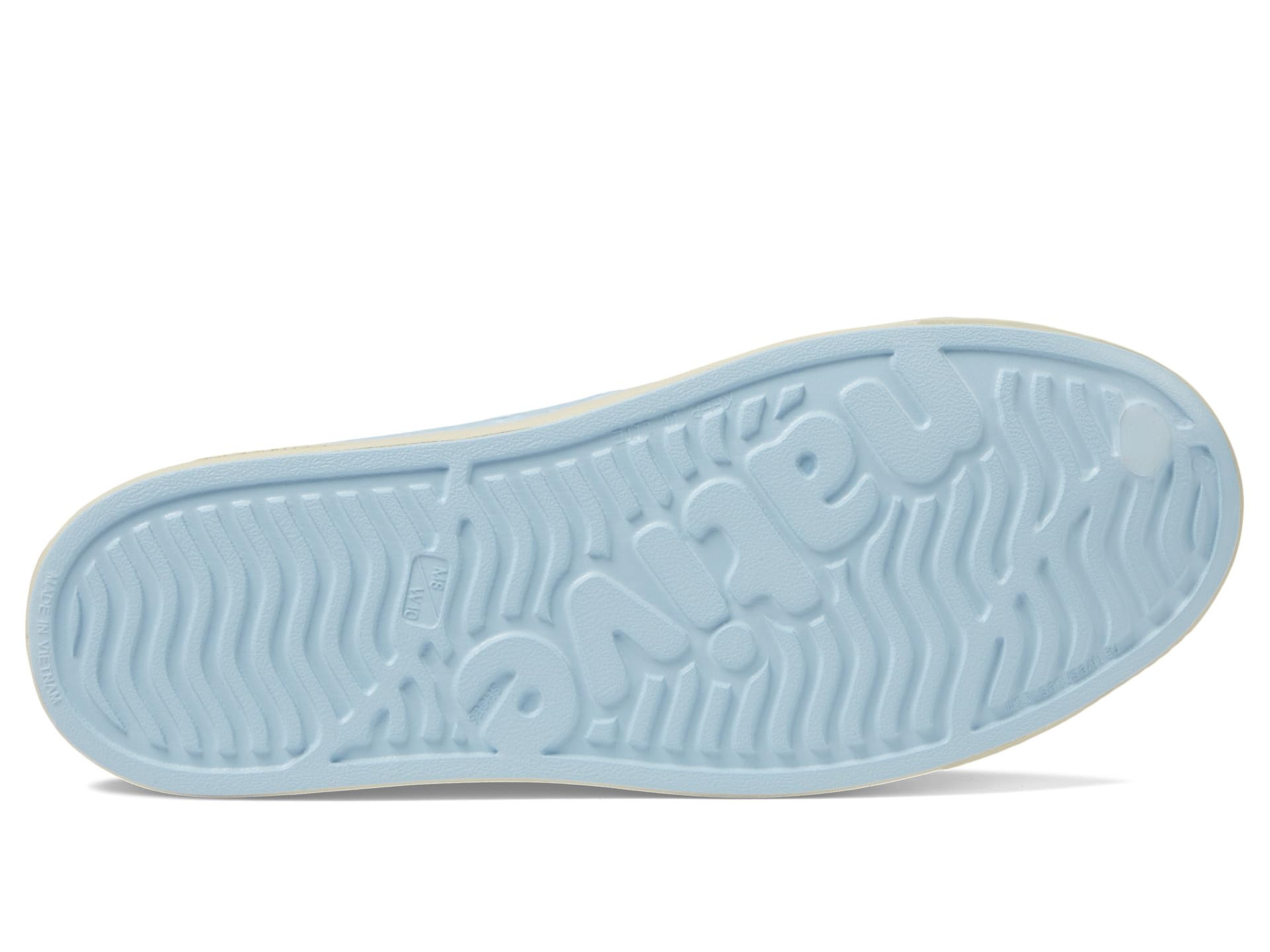 Кроссовки Native Shoes Jefferson, Air Blue/Bone White — фото 3