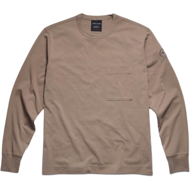 

Canada Goose Футболка Gladstone Series SS25 мужская, цвет smoke gray brown