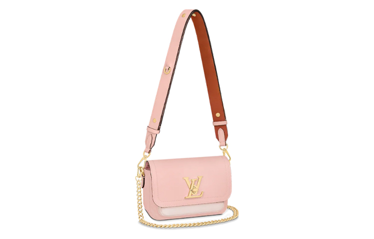 LOUIS VUITTON Сумка кроссбодди через плечо женская розовая — фото 2