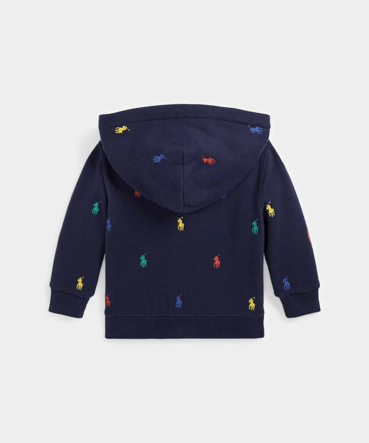 Детская толстовка Polo Pony из флиса на молнии. Polo Ralph Lauren, 410 Navy — фото 2