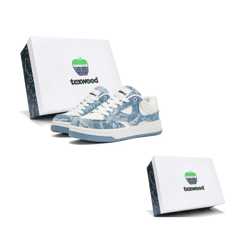 

TEXWOOD Кроссовки для скейтбординга Coverage Low Top унисекс деним синий, цвет Denim Blue