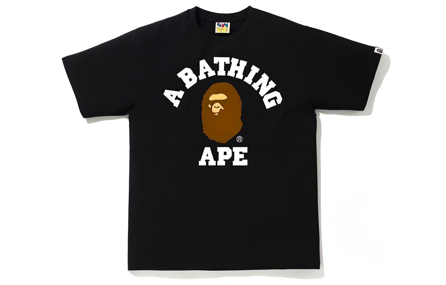 

A BATHING APE Мужская футболка, Черный