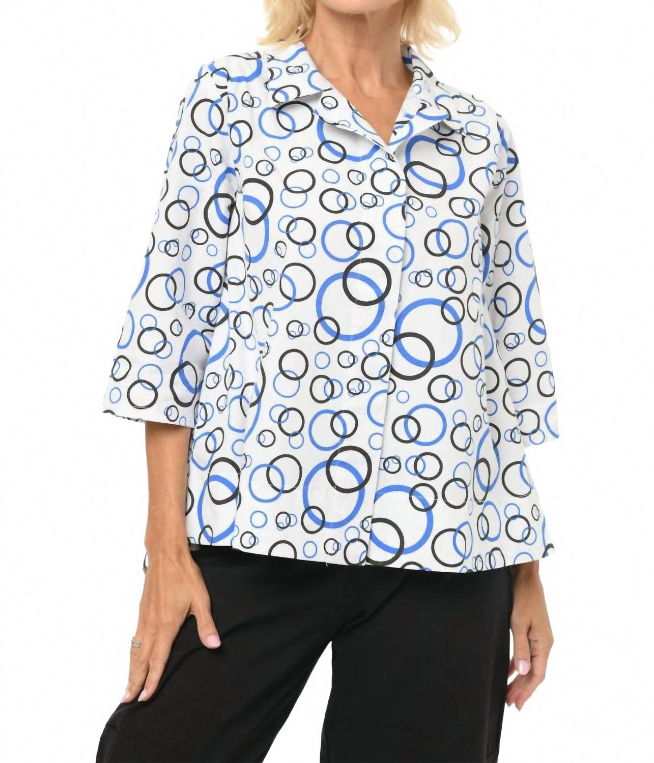 

Топ Grayson в синем цвете Unity Tulip Clothing