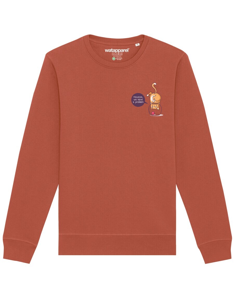 

Свитер Watapparel Sweatshirt Funny Cat, светло-коричневый