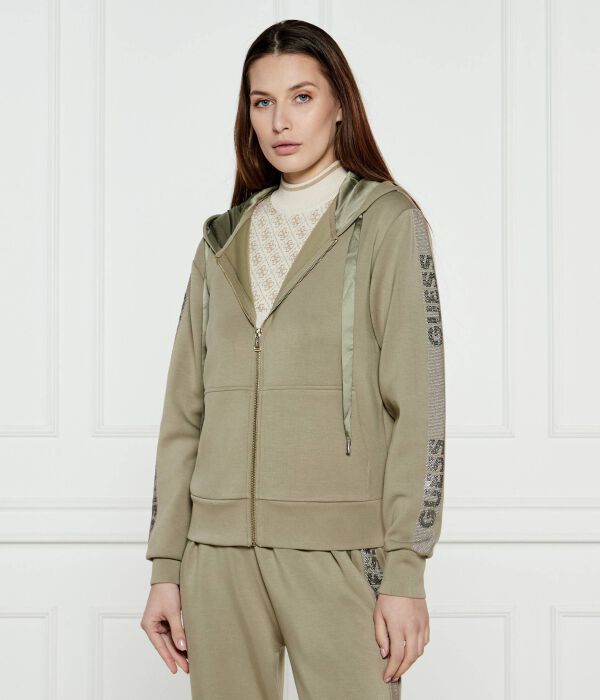 

Толстовка Guess Jeans Scuba Regular Fit, зеленый