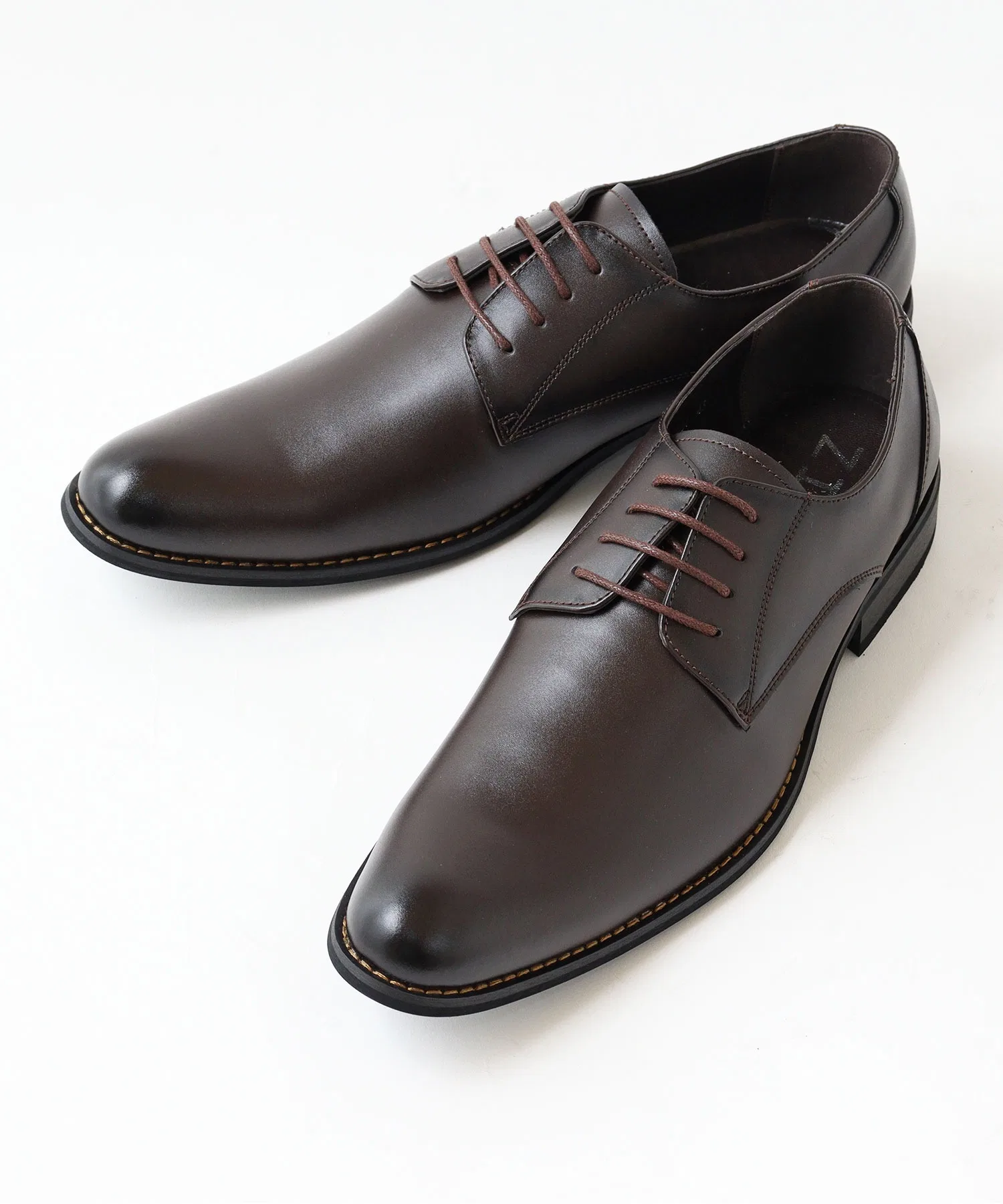 Мужские туфли ZINC Plain Toe Oxford Shoes (5881)