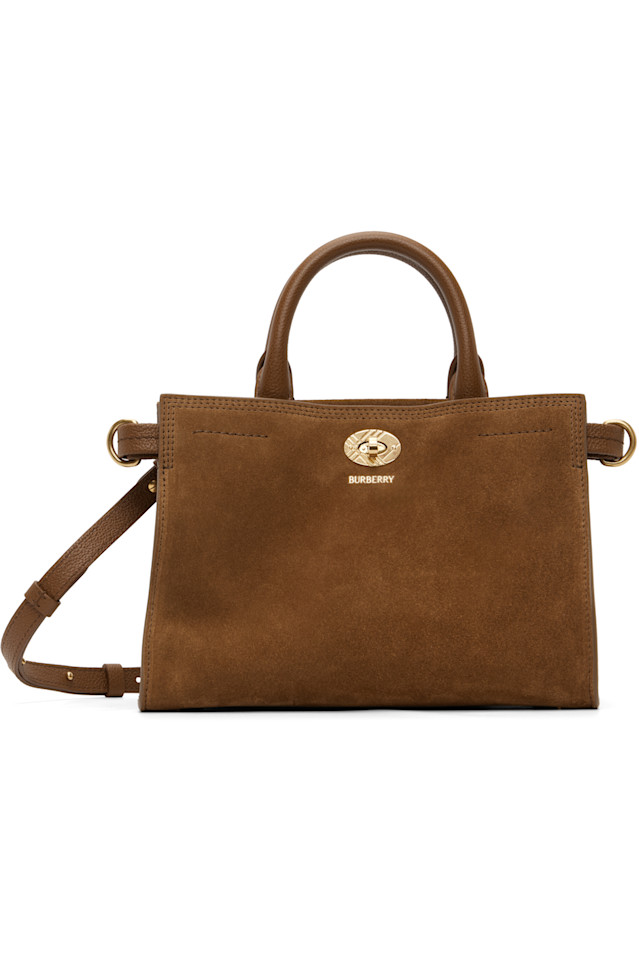 Мини-сумка Burberry Cotswolds из замши