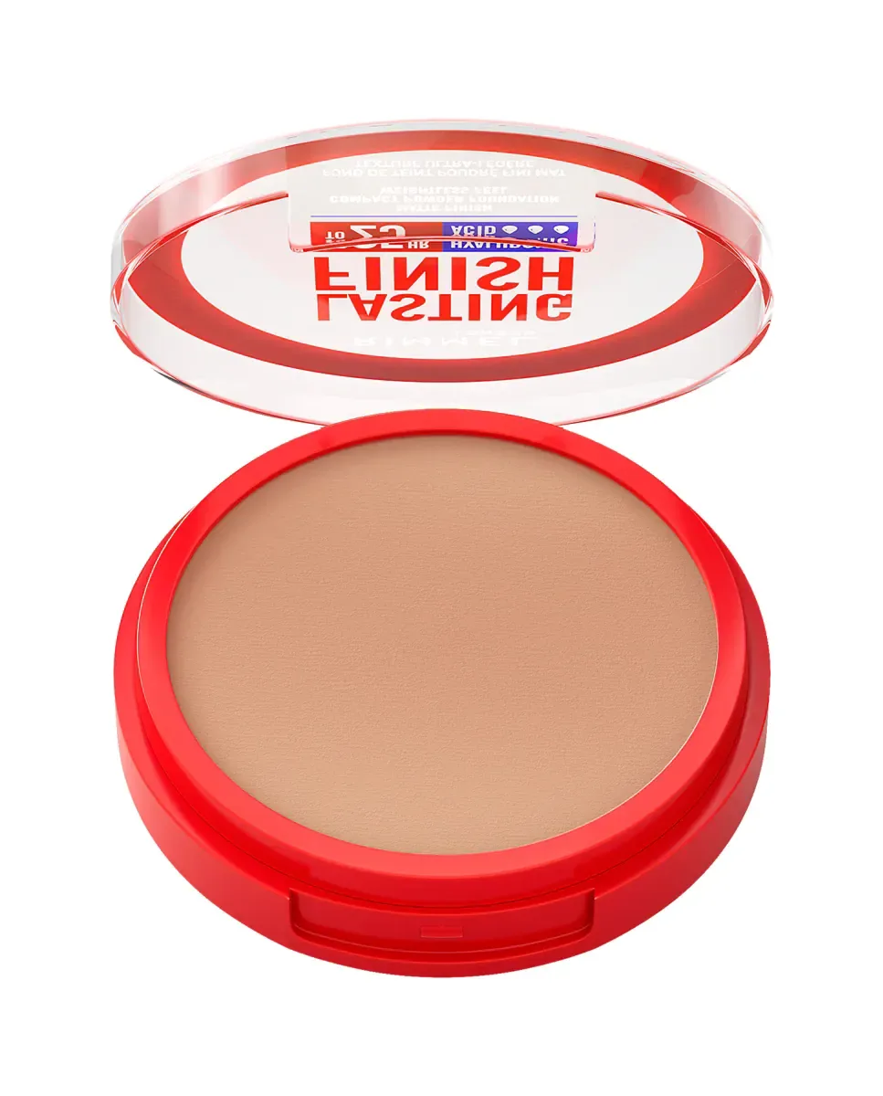 Пудра для лица Lasting Finish от Rimmel, 007 Golden Beige — фото 2