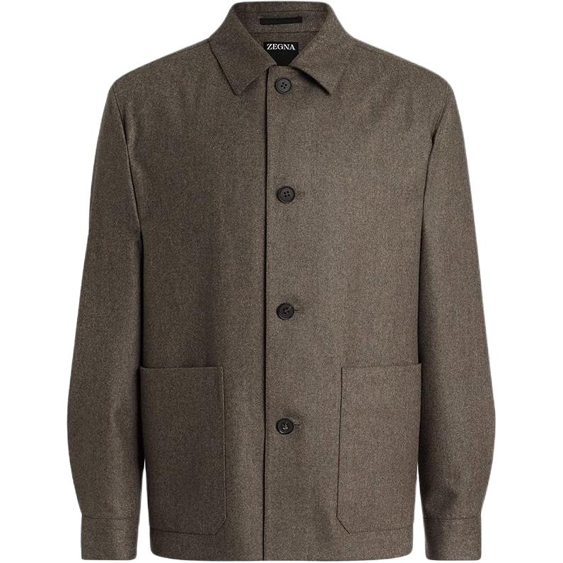 

Ermenegildo Zegna Зимняя куртка Zegna мужская коричневая, Brown