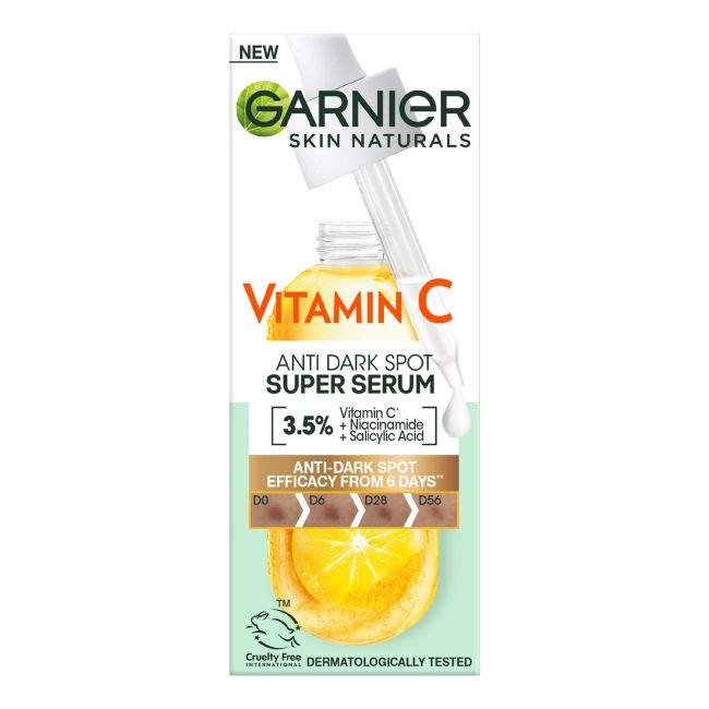 

Skin Naturals витамин С супер сыворотка для лица Garnier, 30 мл