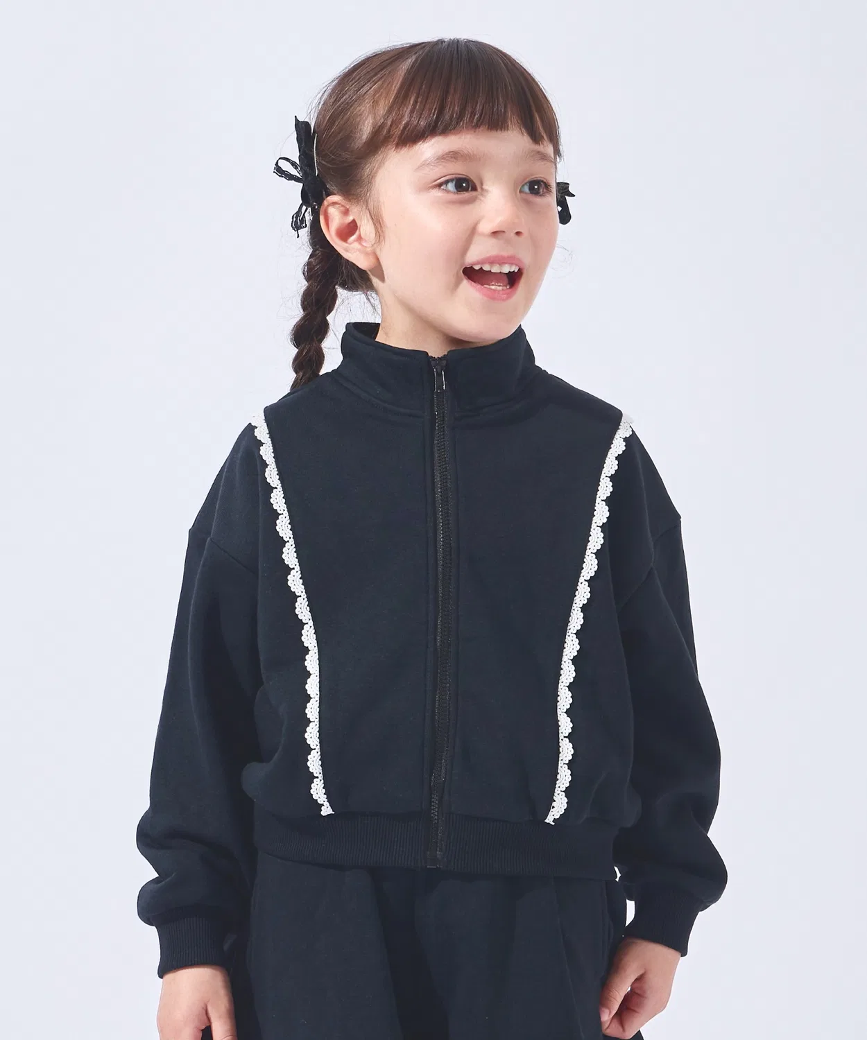 Сет из флисового свитшота и юбки-брюк ever closet, серый меланж — фото 4