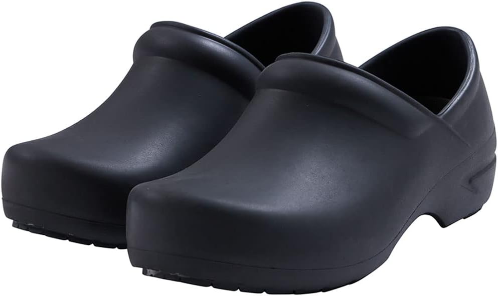 

Медицинские сабо Anywear Guardian Angel с удобной посадкой - противоскользящая рабочая обувь - легкие медицинские туфли - водостойкие сабо для женщин и мужчин, Pewter