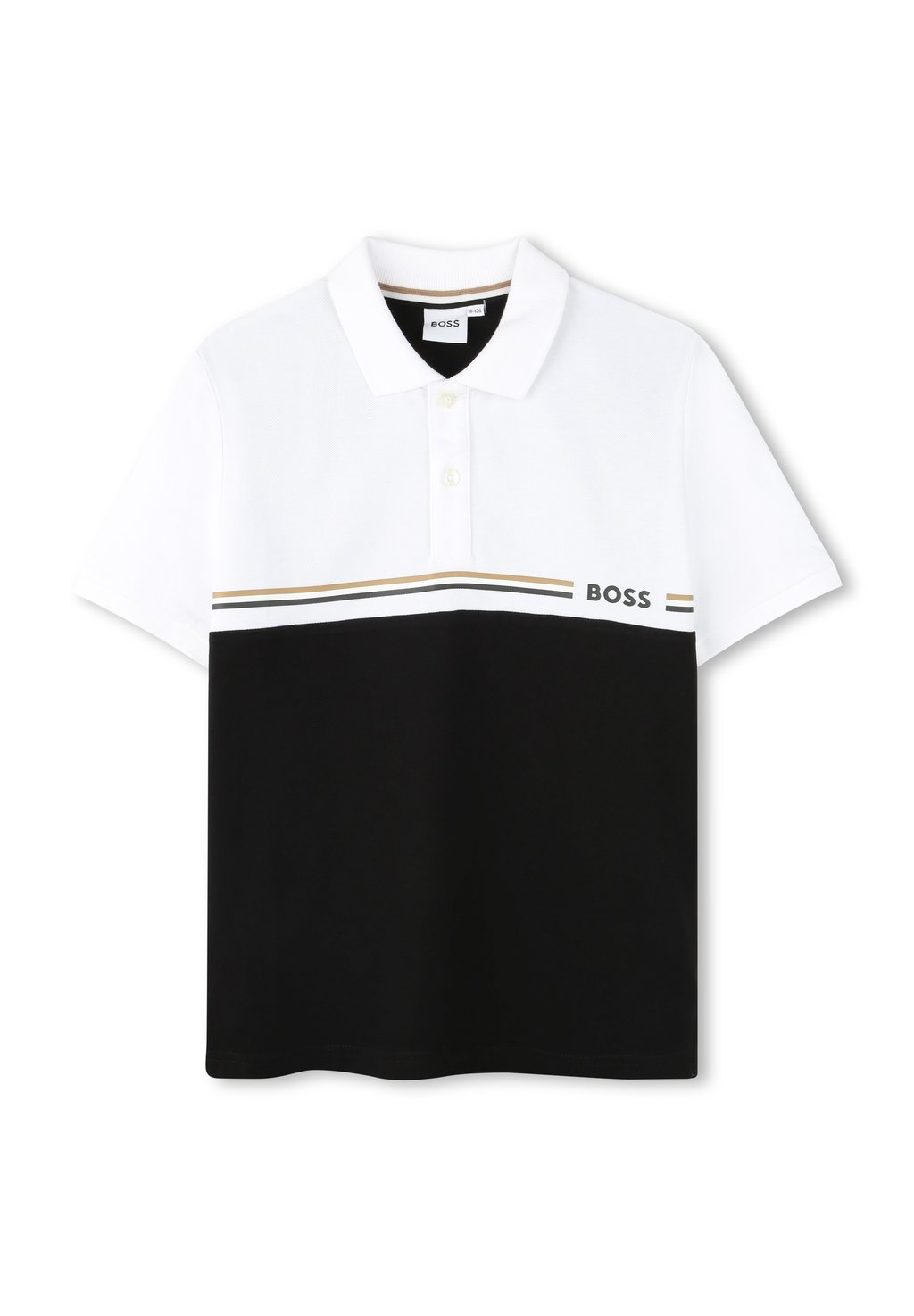 

Поло JUNIOR SHORT SLEEVE BOSS Kidswear, черный