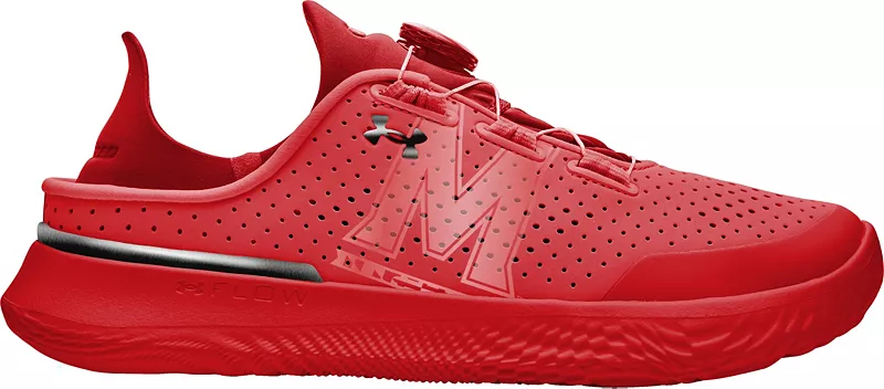 

Мужские тренировочные кроссовки Under Armour Maryland Terrapins Slipspeed Gear For Sports, красный/белый