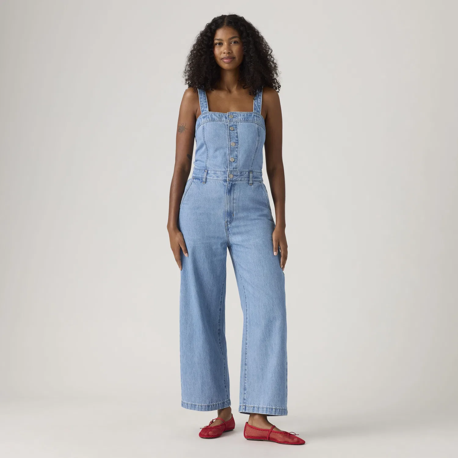 Комбинезон Дреа Levi's, Medium Wash — фото 2