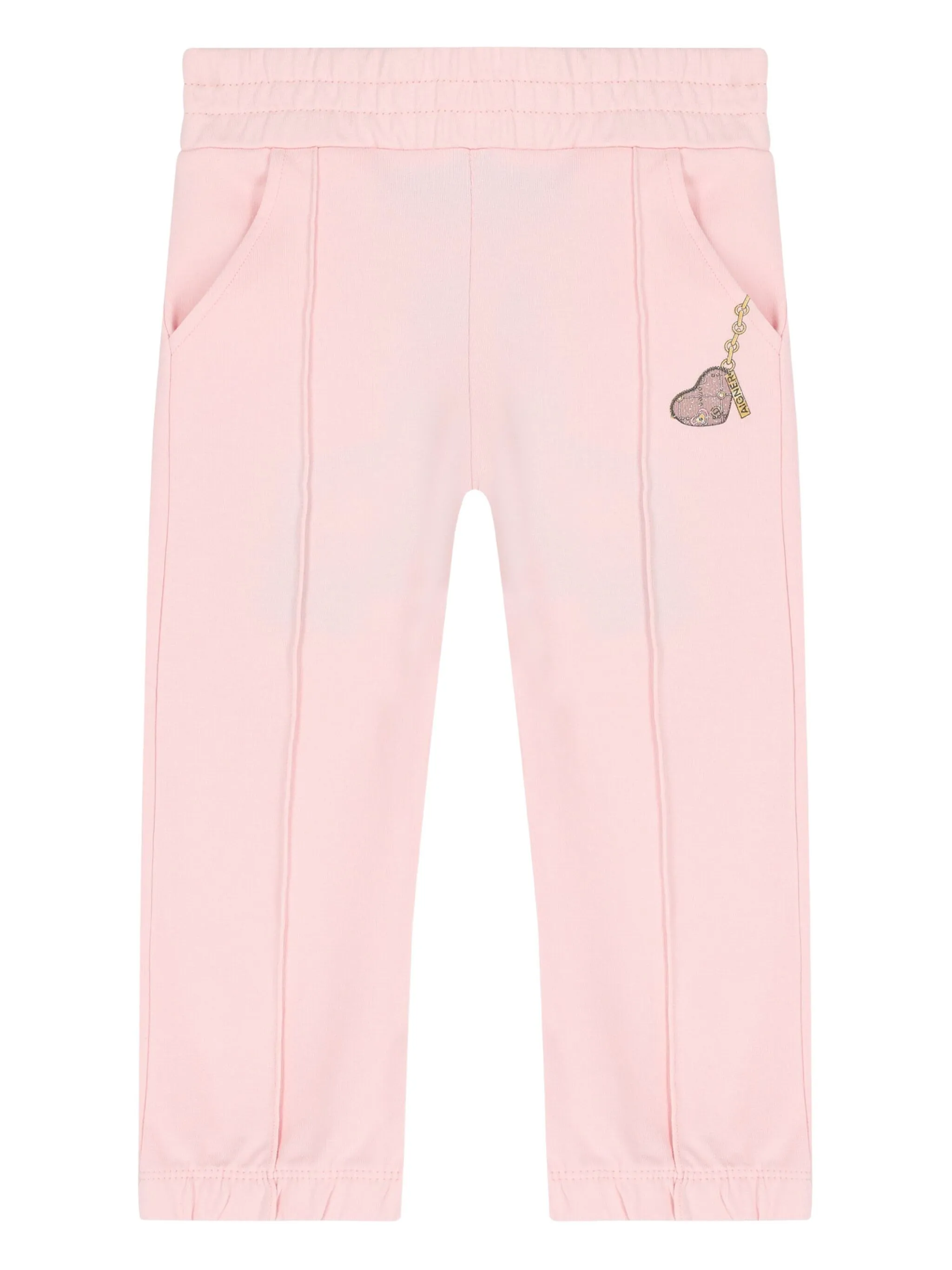 

Спортивные брюки с принтом Aigner Kids, розовый