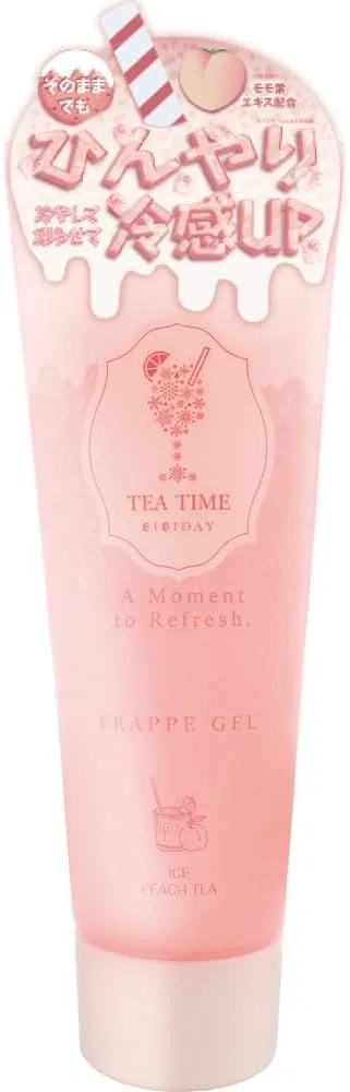 Гель для тела BIBIDAY TEATIME Frappel Gel с ароматом замороженного белого персикового чая, 150 г