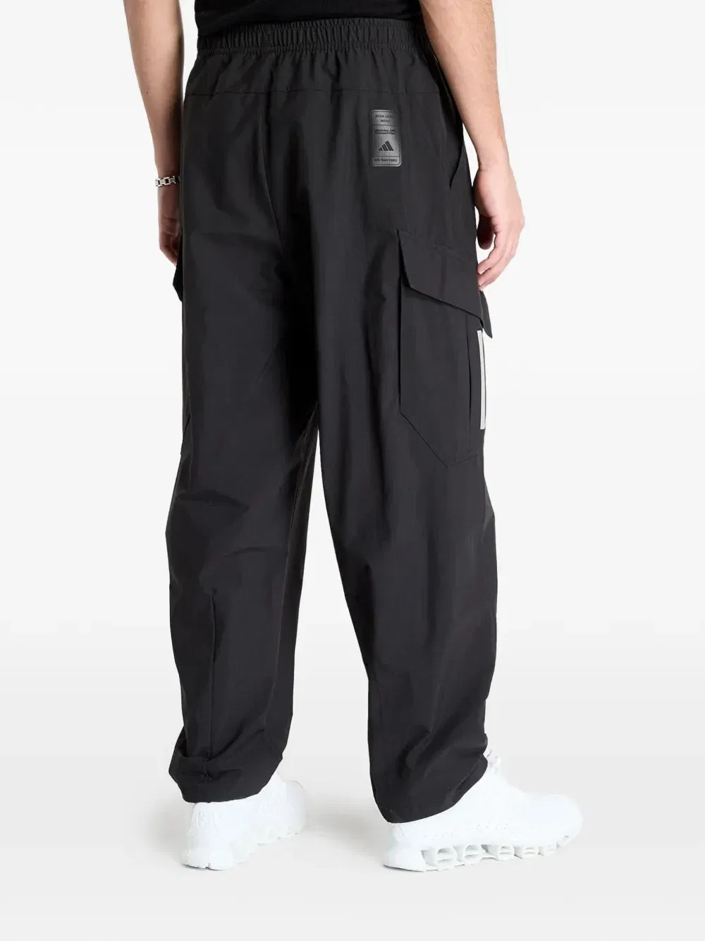 Брюки Petronas Formula One Team 3-Stripe из коллаборации с Mercedes-AMG Adidas, черный — фото 3