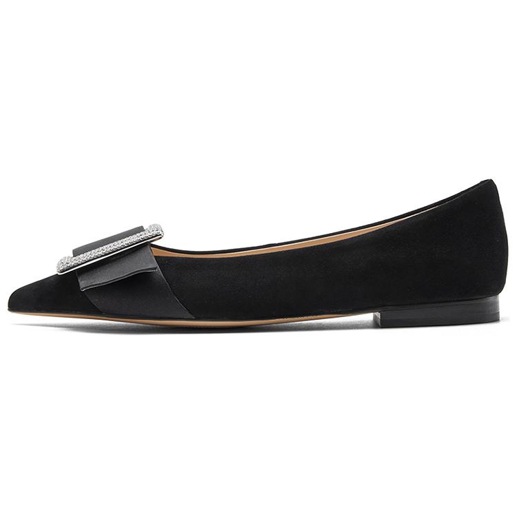 NINE WEST Повседневные однобортные туфли женские черные