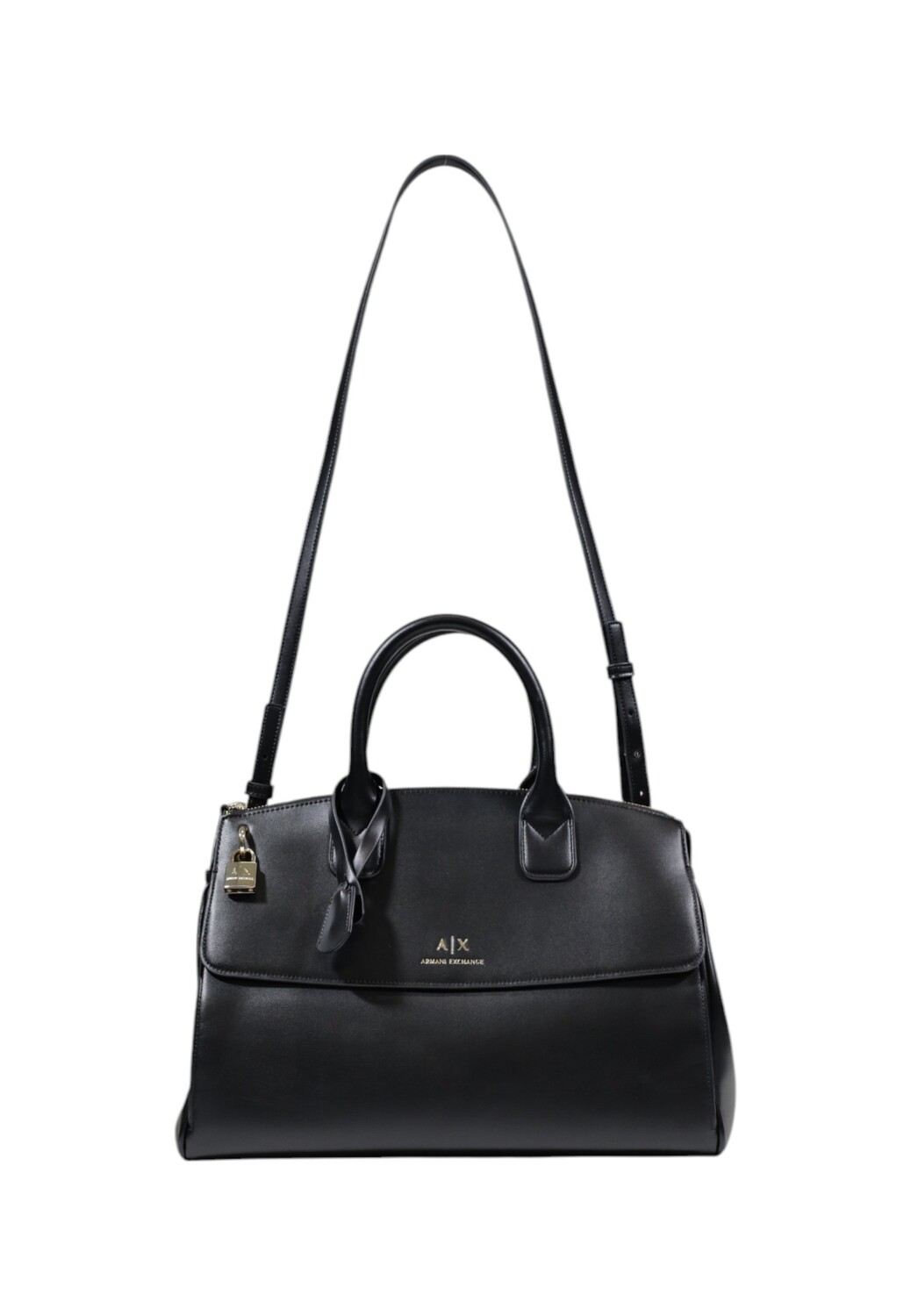 

Сумка Armani Exchange с замочком, черный