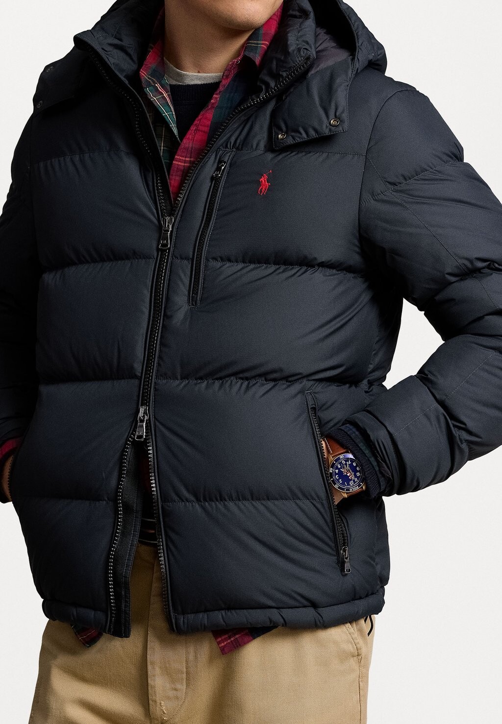 

Пуховик THE GORHAM DOWN JACKET Ralph Lauren, черный